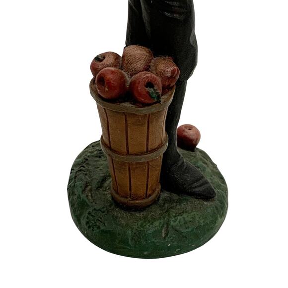 Jim Shore Amish Family Resin Figurines Farming Primitive Rustic Set of 4 1992 - Picture 13 of 16